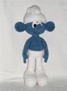 Medium Smurf Doll Amigurumi Toy