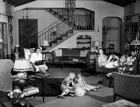 The Duryea Family in Their Living Room (1946)