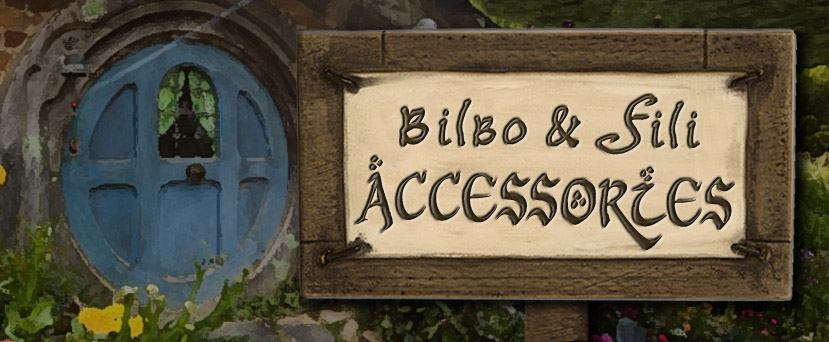 Large Plush Bilbo and Fili Doll Accessories
