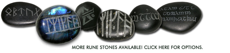 Click here for more Hobbit Rune Stone options.