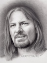 Boromir Pencil Portrait by Bethany Moy