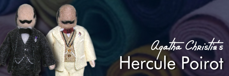 Agatha Christie's Hercule Poirot Minikin Character Doll