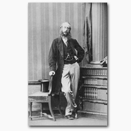 William Gordon Cornwallis Eliot, 1861 by Camille Silvy (Port Eliot Collection)