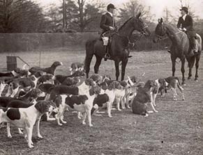 EVJ at a Hunt (March 1933)