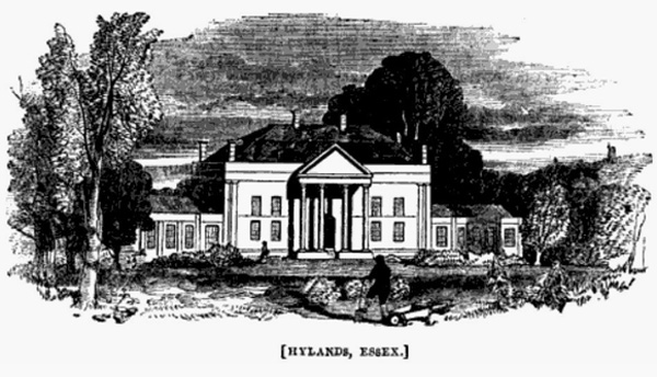 Hylands (near Chelmsford) the Seat of P.C. Labouchere