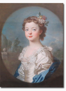 Catherine Elliston Pastel (Port Eliot Collection)