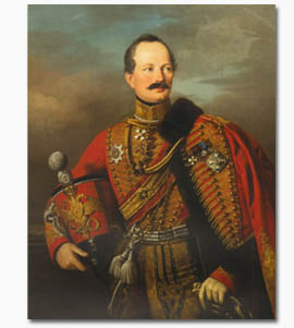 General Nikolai Fedorovich Plautin Plaoutine in full military dress